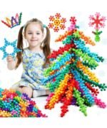 Colorful Star Building Blocks and Educational Construction Toy Blocks for Kids in Multicolor 100 pcs - Image 4