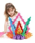 Educational Construction Toy Blocks for Kids in Multicolor, Colorful Star Building Blocks 200pcs - Image 4