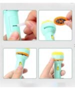 Toy Imagine Projector Torch for Kids Creativity Toy Children's Flashlight Projection Light Cognitive Animals Marine 1 Electric Torch with 3 Slides (24 Pictures) - Image 4